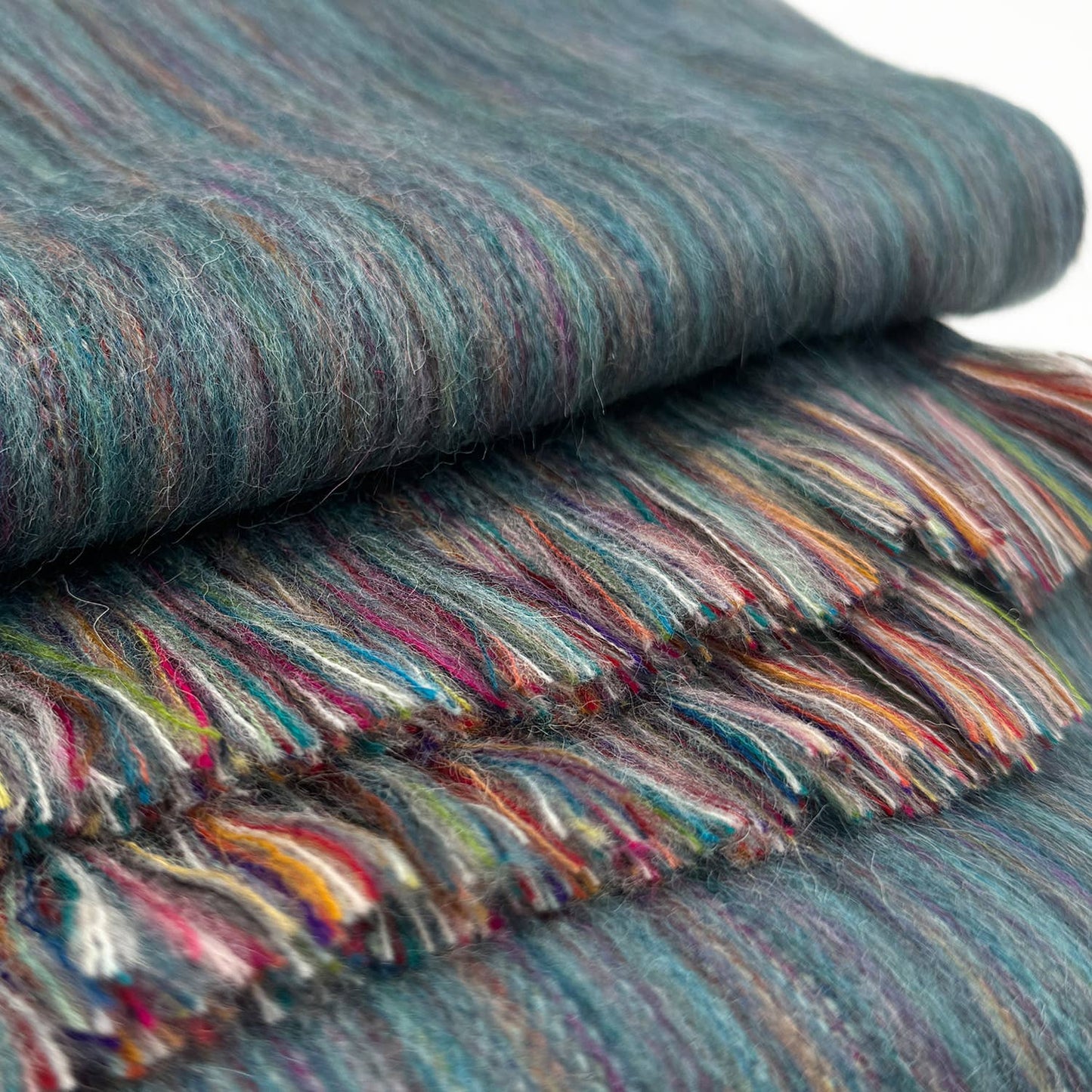 Alpaca tørklæde - Indigo