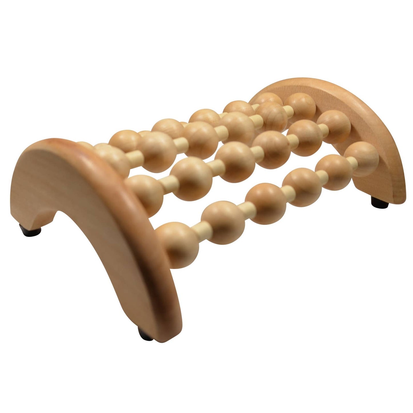 Trä fotmassagerulle