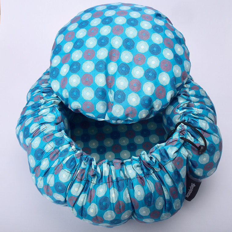 Wonderbag blå sirkler Medium