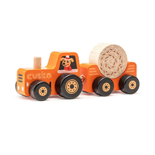 Cubika traktor i tre – 3 deler
