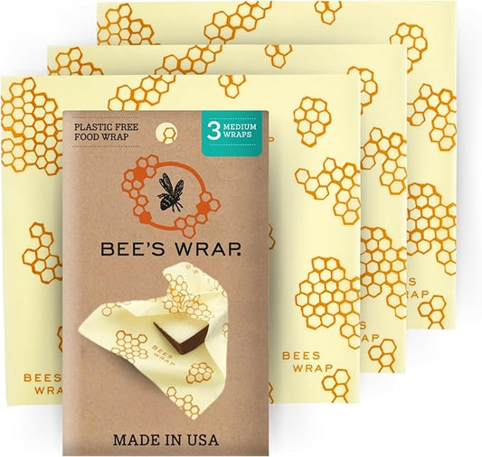 Bees Wrap 3-pak (lille, mellem eller stor)
