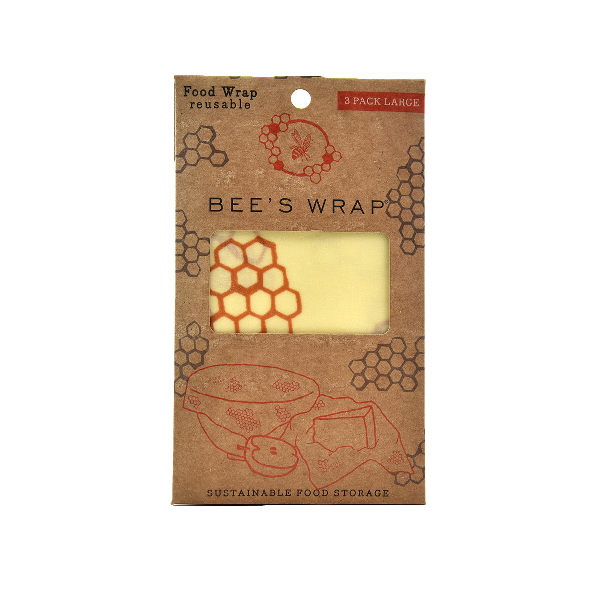 Bees Wrap 3 pack (small,medium eller large)