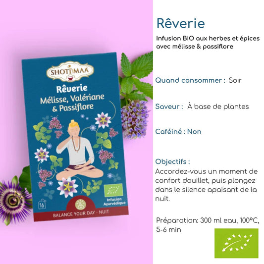 Soft Night Organic Herbal Tea — Avslappnande och lugnande infusioner