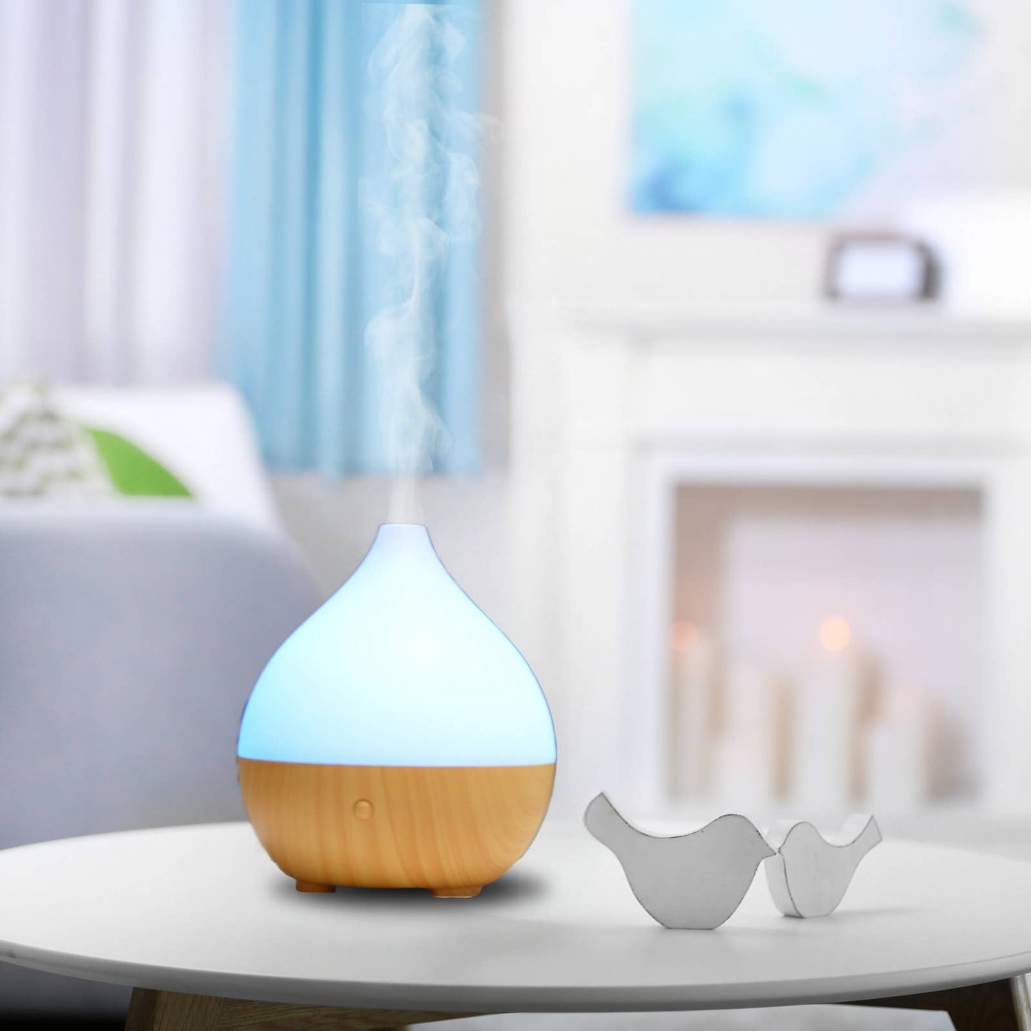 Leo Eterisk Olje-diffuser – kompakt USB-diffuser 🌿✨