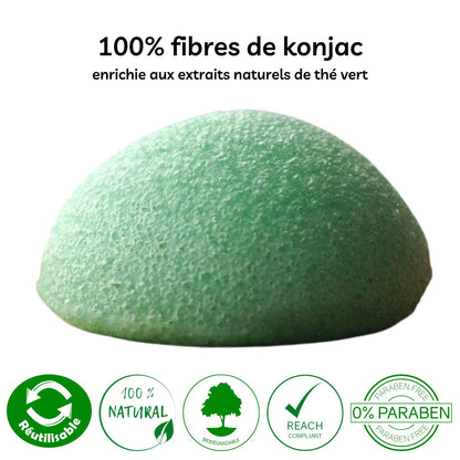 Konjac ansiktssvamp – 100 % naturlig, klassisk