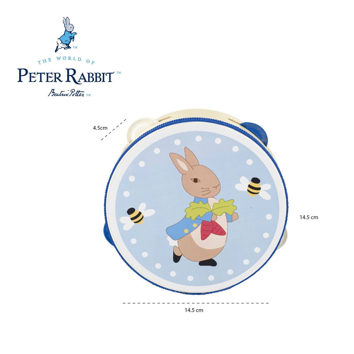 Petter Kanin™ – tamburin for barn