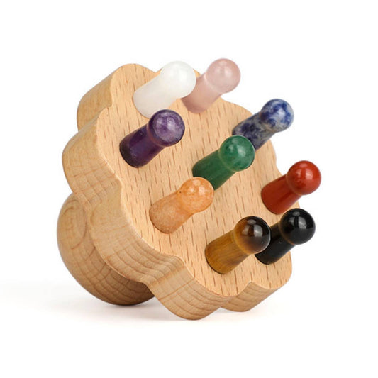 Stenmassageborste - 9 mineraler Litoterapi