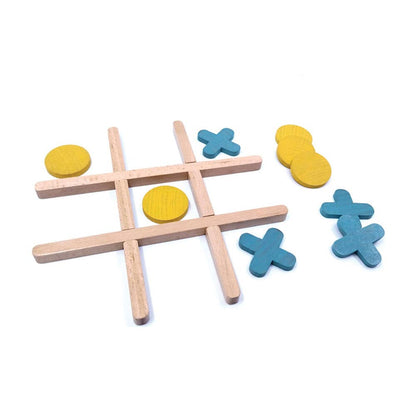 Tic-Tac-Toe i tre – med oppbevaringsboks