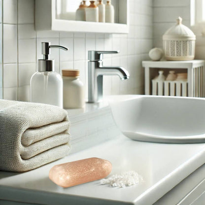 Himalayasalt kroppstvål – rengörande och exfolierande