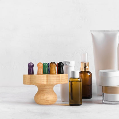 Stenmassageborste - 9 mineraler Litoterapi