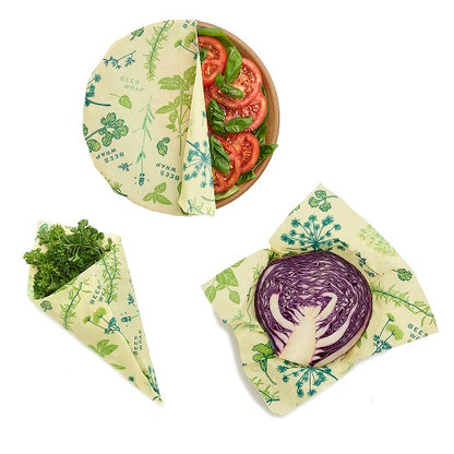 Bees Wrap assortert 3 pk; S, M, L