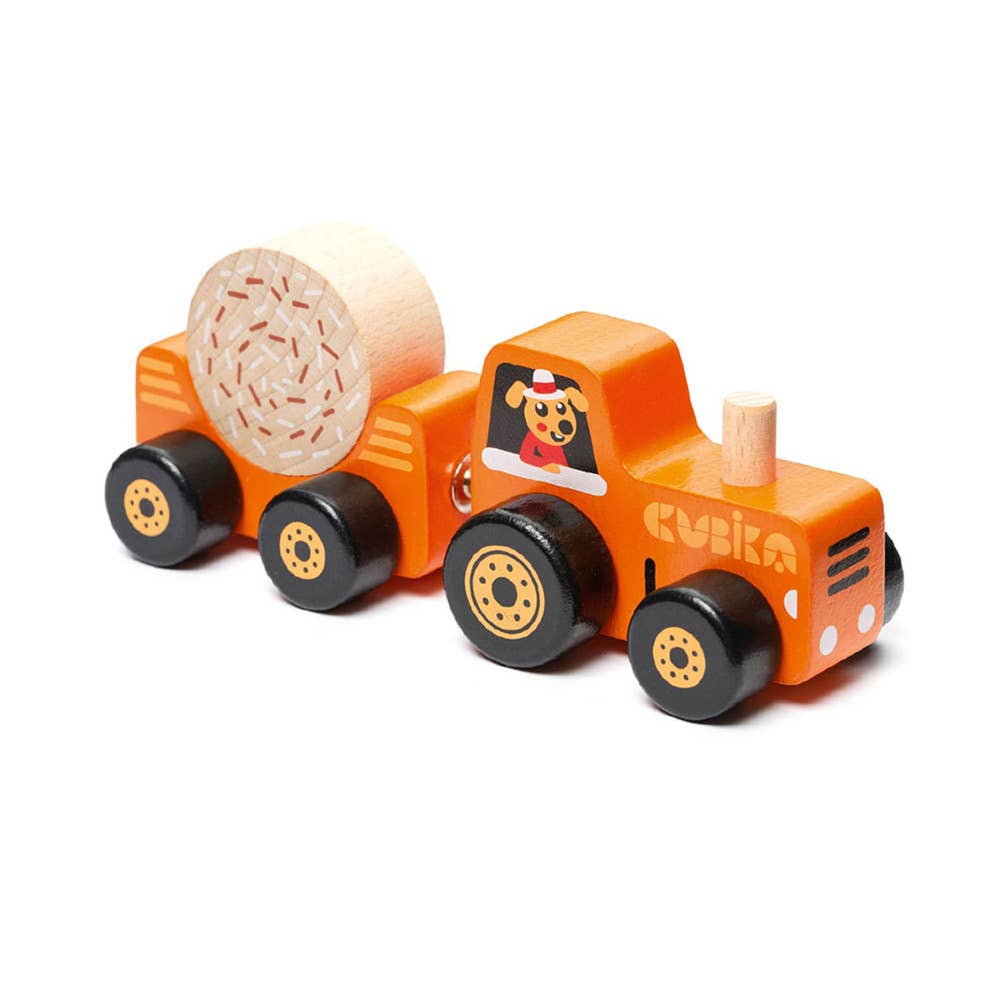 Cubika traktor i tre – 3 deler