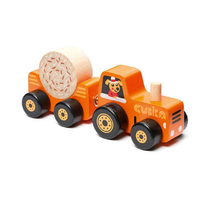 Cubika traktor i tre – 3 deler