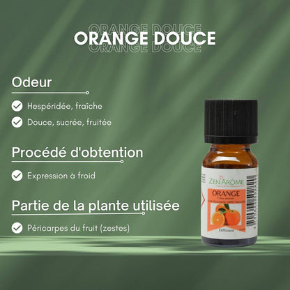 Søt appelsin eterisk olje – 100 % naturlig – 10 ml 🍊✨