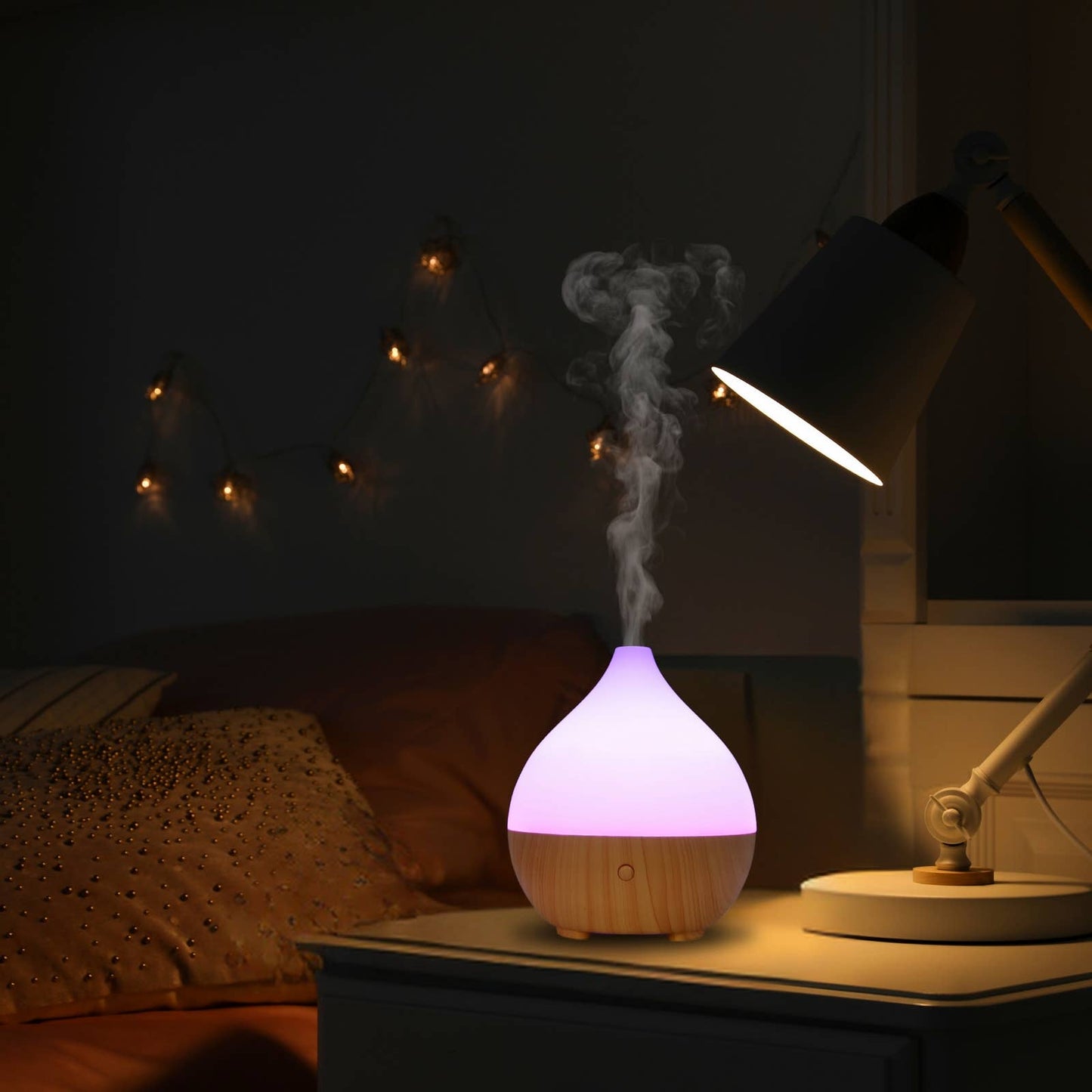 Leo Eterisk Olje-diffuser – kompakt USB-diffuser 🌿✨