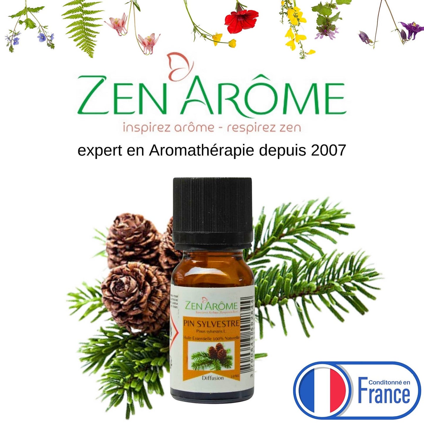 Furu eterisk olje – 100 % naturlig – 10 ml 🌲✨