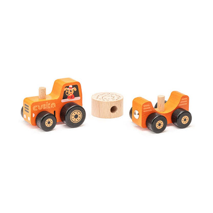 Cubika traktor i tre – 3 deler