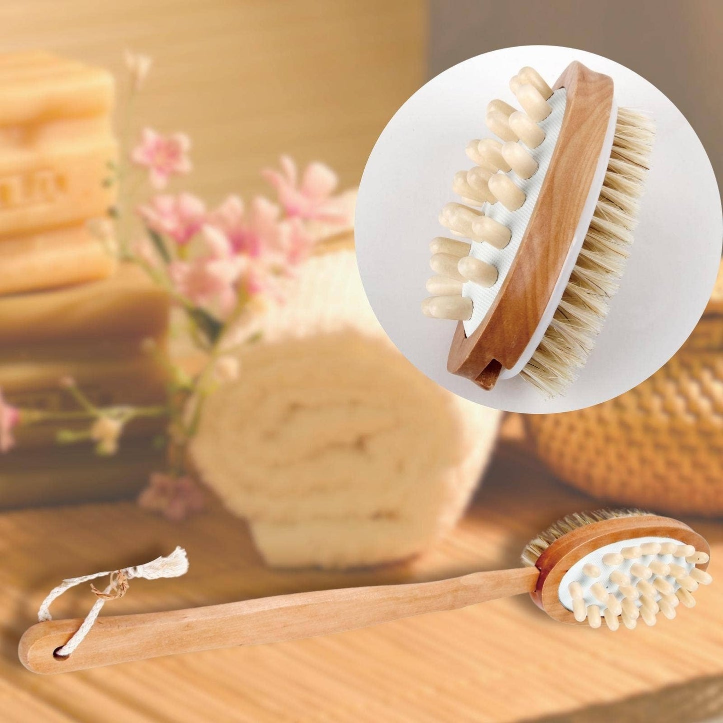 Badborste för kroppen - Dualsens med dubbelsidigt huvud