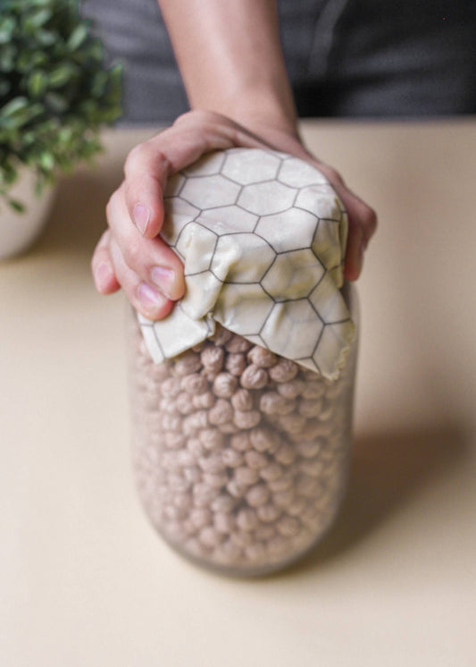 Startsett med bivoks matomslag – Strawberry, 3 stk 🐝-Forhåndsbestill, på lager 20.april