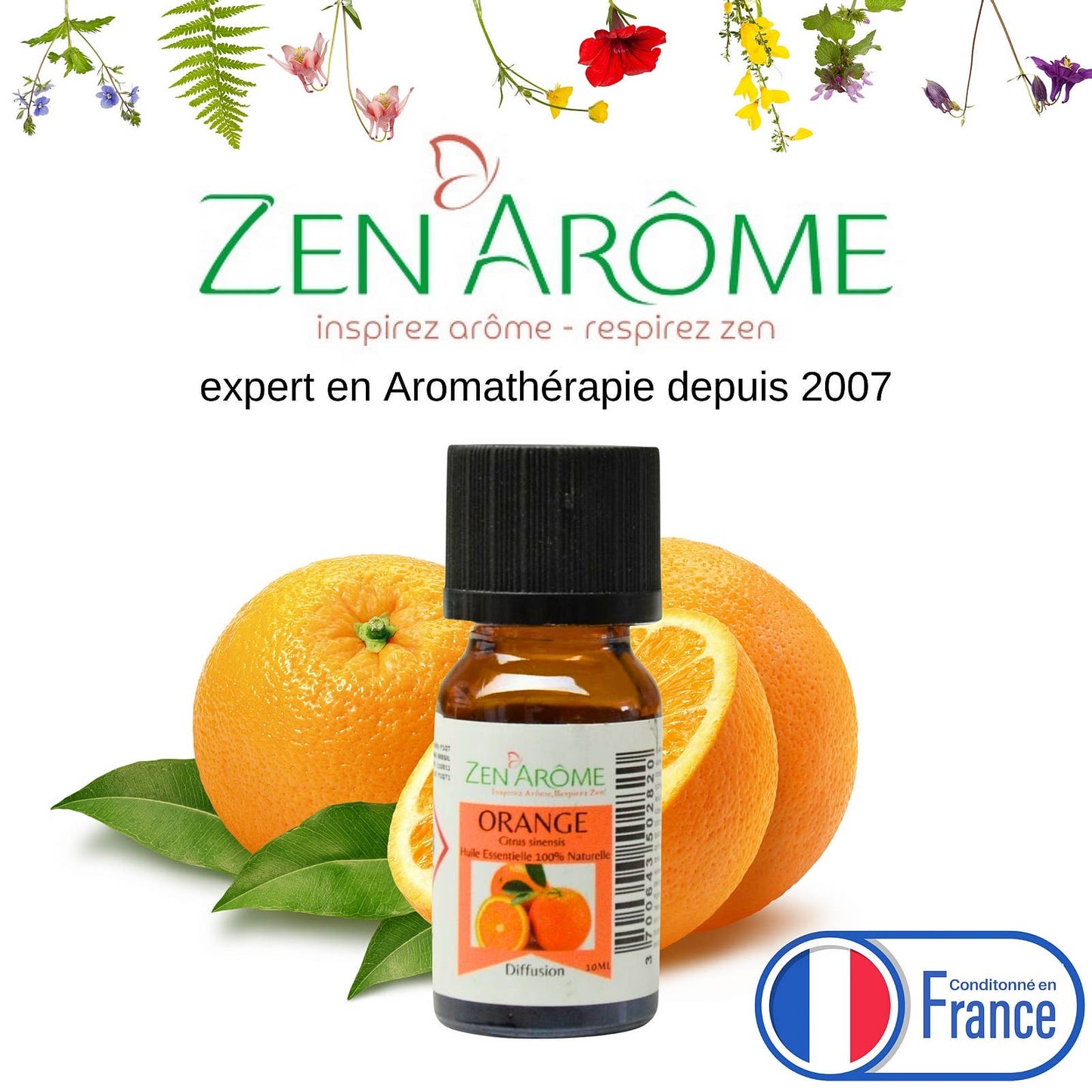 Søt appelsin eterisk olje – 100 % naturlig – 10 ml 🍊✨