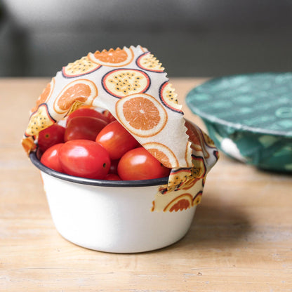 Startsett med bivoks matomslag – Hipster, 3 stk