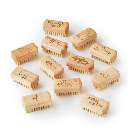 Barneneglbørster i FSC®-sertifisert tre – assortert motiv