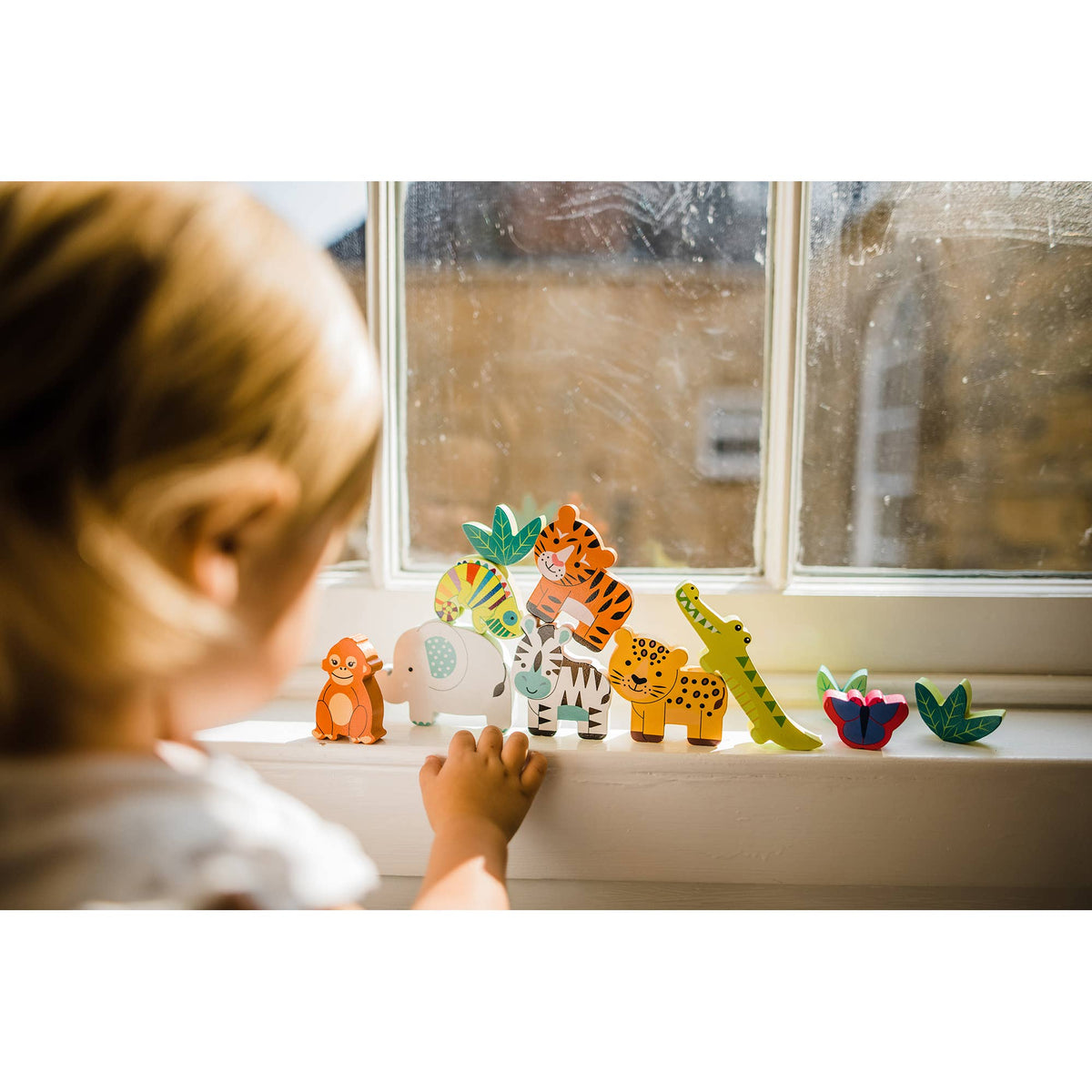 Stablefigurer i tre – Jungeldyr