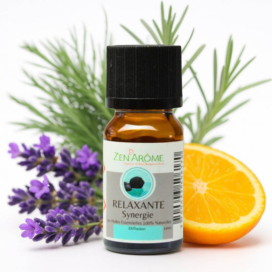 Avslappnande eterisk olja Synergi för diffusor - 10 ml