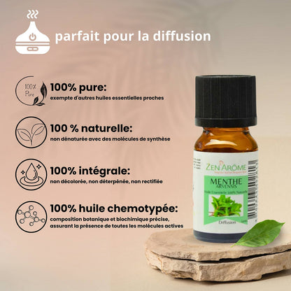 Åkermynte eterisk olje – 100 % naturlig – 10 ml
