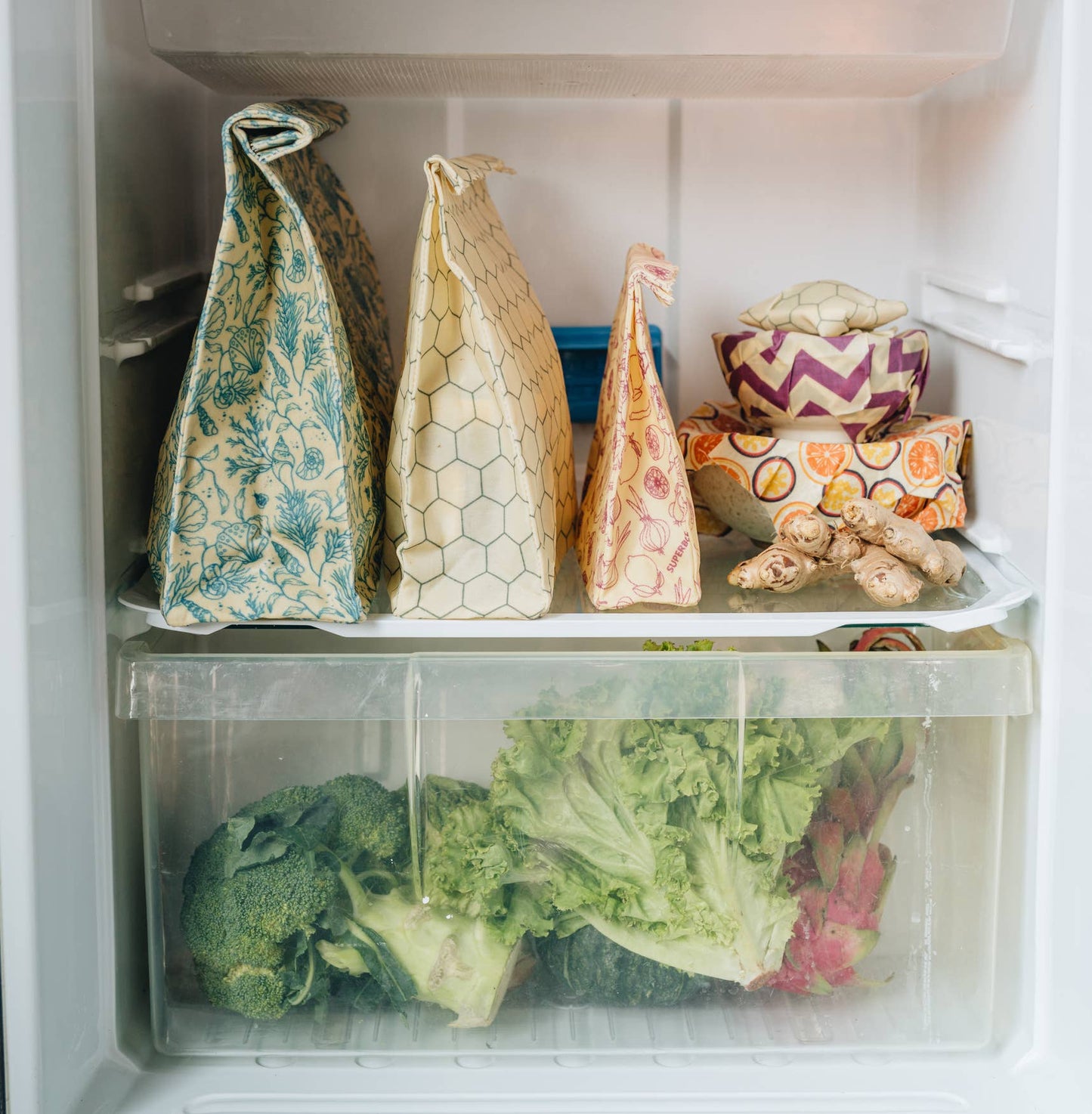 Bivaxbrödpåse, medium – Hexagonia