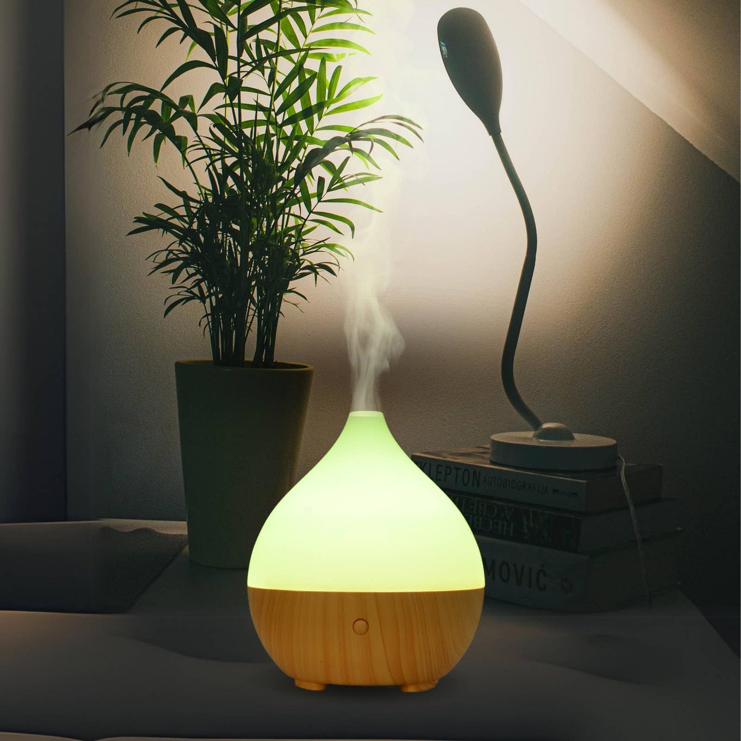 Leo Eterisk Olje-diffuser – kompakt USB-diffuser 🌿✨