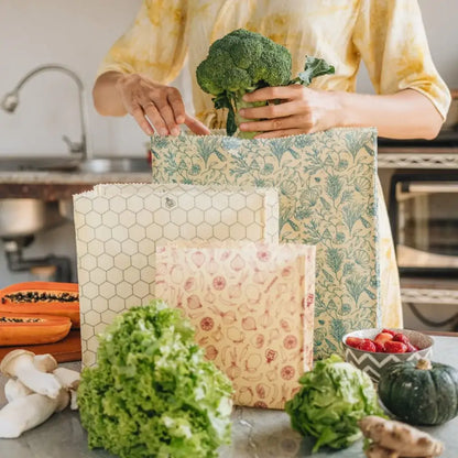 Bivaxbrödpåse, medium – Hexagonia