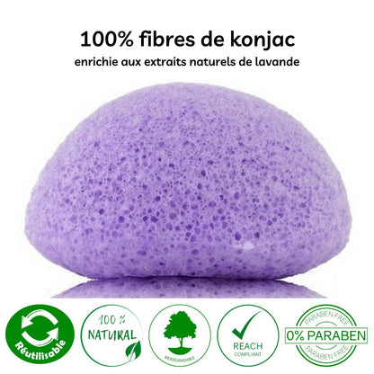 Konjac ansiktssvamp – 100 % naturlig, klassisk