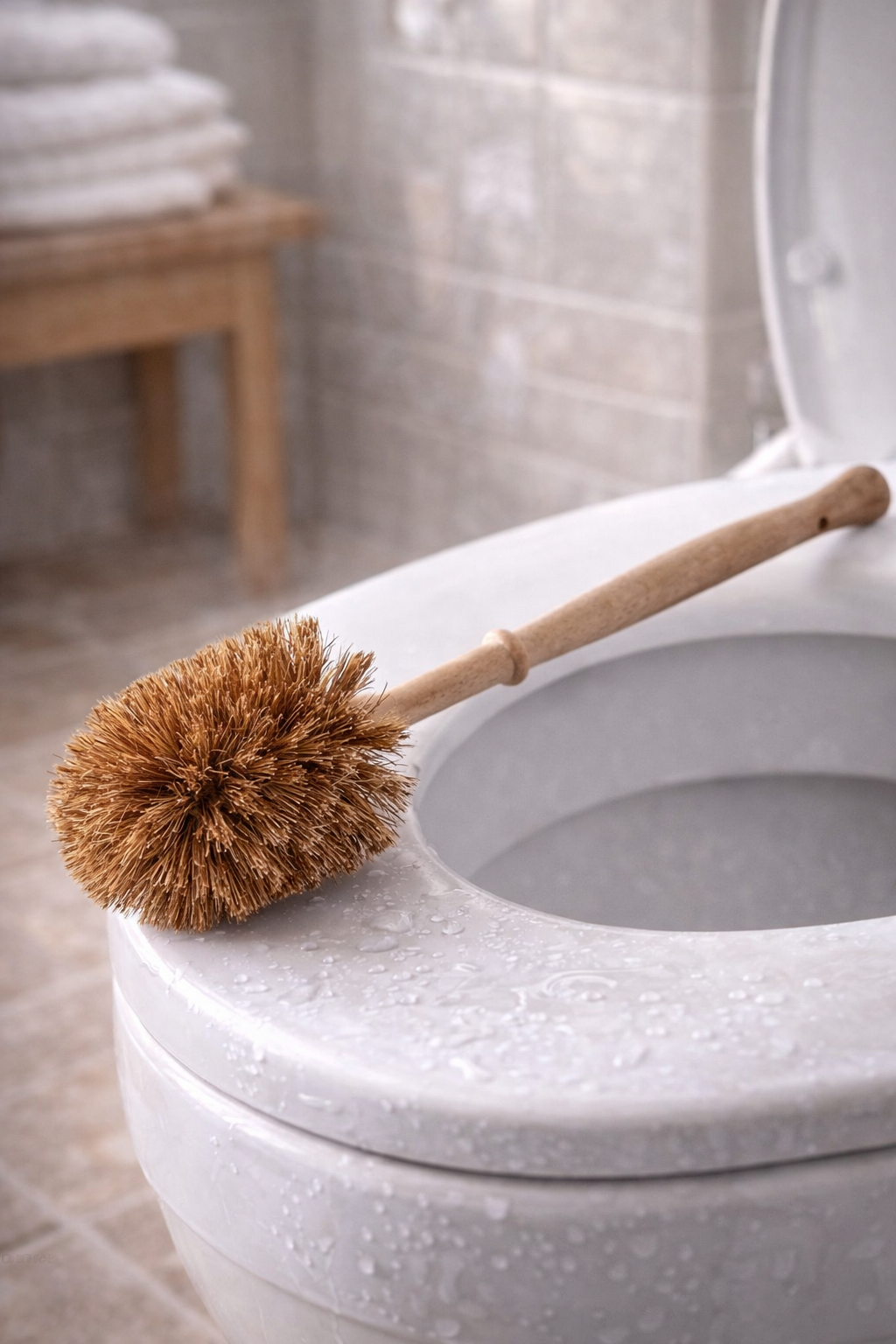 Miljøvenlig toiletbørste, lille – FSC® 100%