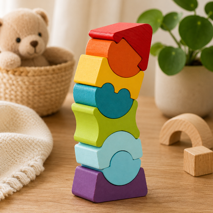 Cubika fleksibelt stabletårn i tre – 8 deler