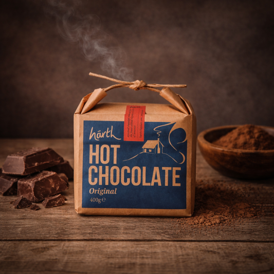 Harth klassisk varm chokolade