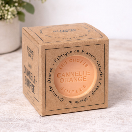 Sheasmørsåpe - Kanel og Appelsin