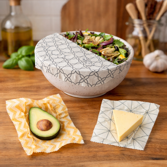 Startset med bivaxmatomslag – Classic, 3 delar