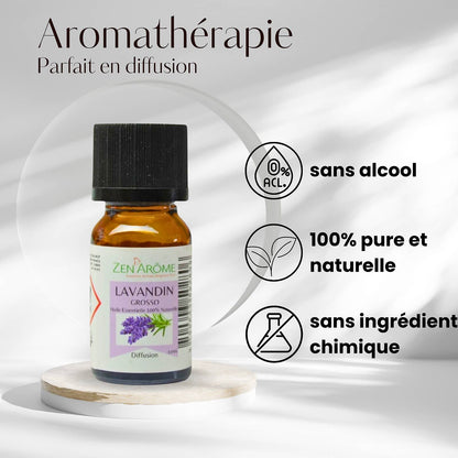 Lavandin Grosso eterisk olje – 100 % naturlig – 10 ml 🌿💜