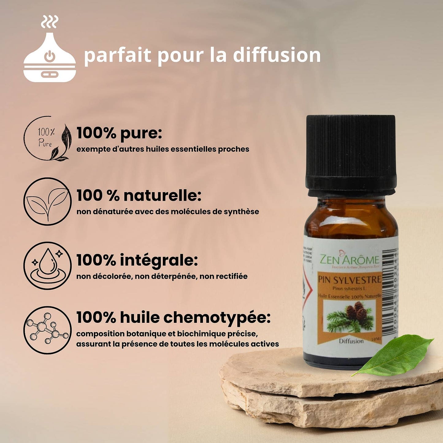 Furu eterisk olje – 100 % naturlig – 10 ml 🌲✨