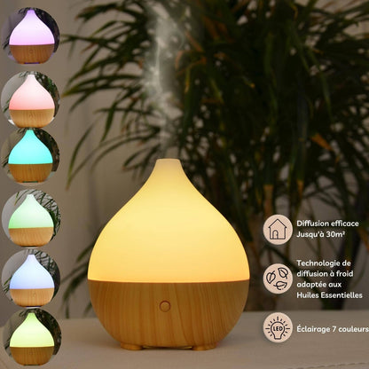 Leo Eterisk Olje-diffuser – kompakt USB-diffuser 🌿✨