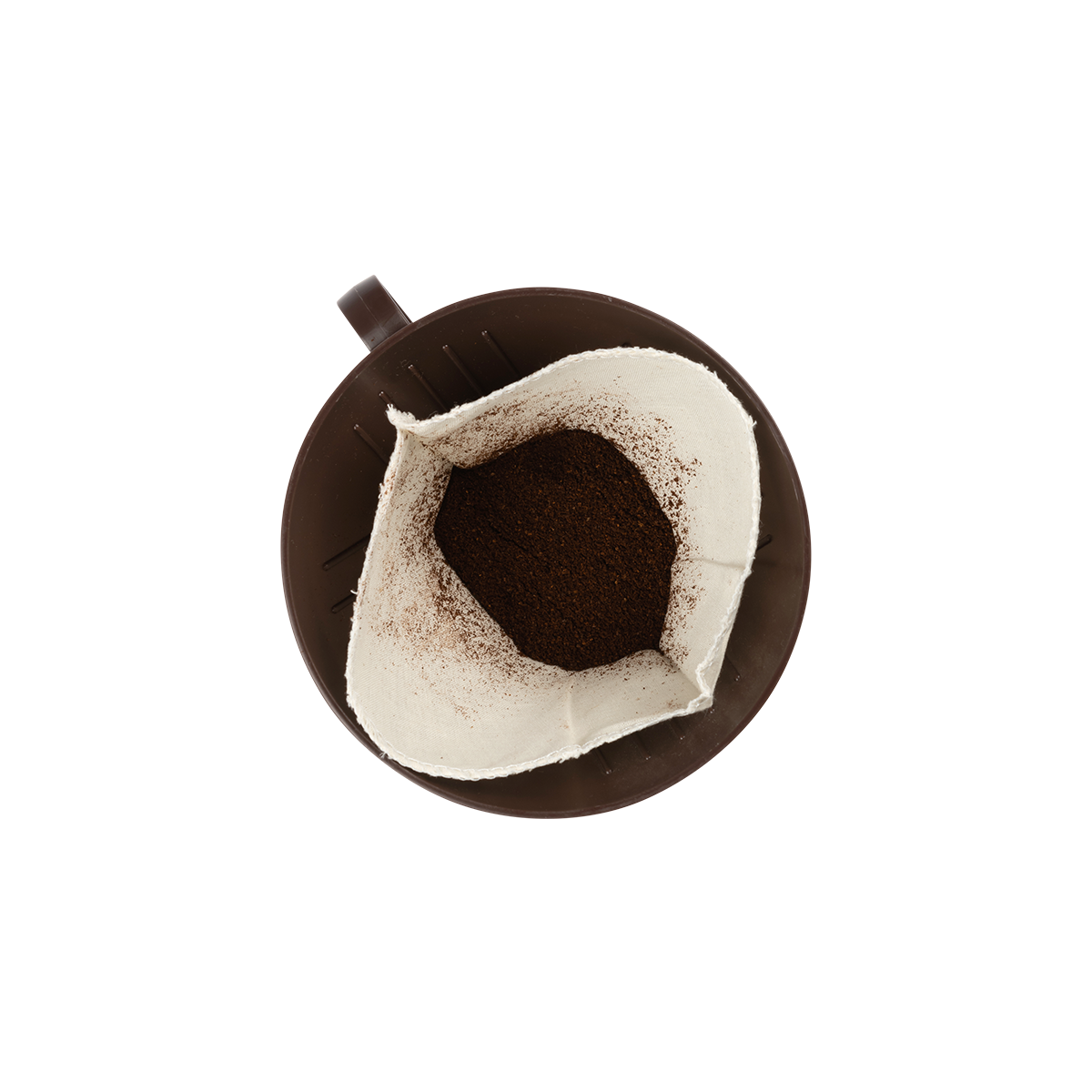 Gjenbrukbare kaffefilter i bomull – 2 stk