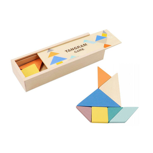 Tangramspill i tre