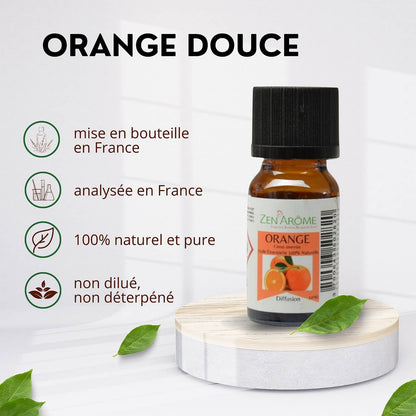 Søt appelsin eterisk olje – 100 % naturlig – 10 ml 🍊✨