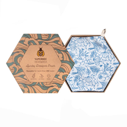 Hexawash gjenbrukbart øko-vaskemiddel (parfymefri) – 300 vask