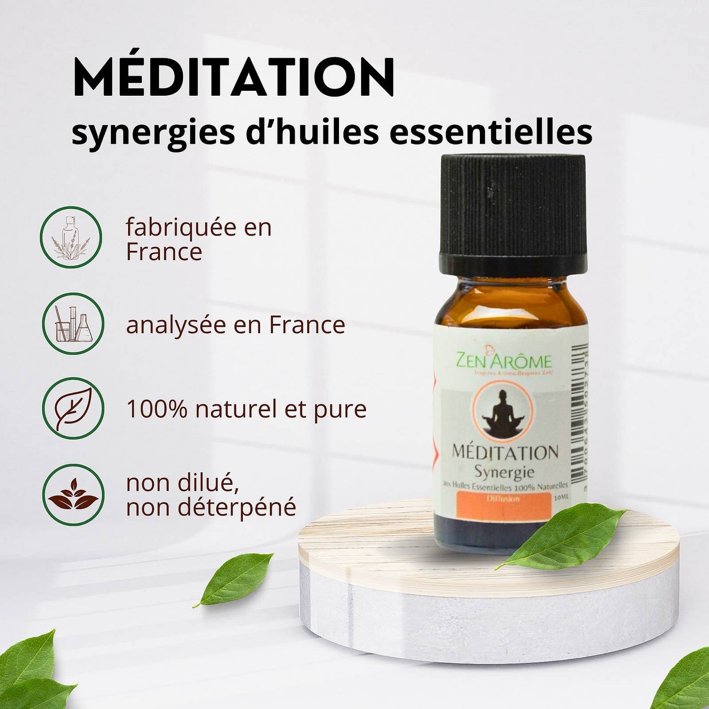 Blandning av eteriska oljor för meditation – 10 ml
