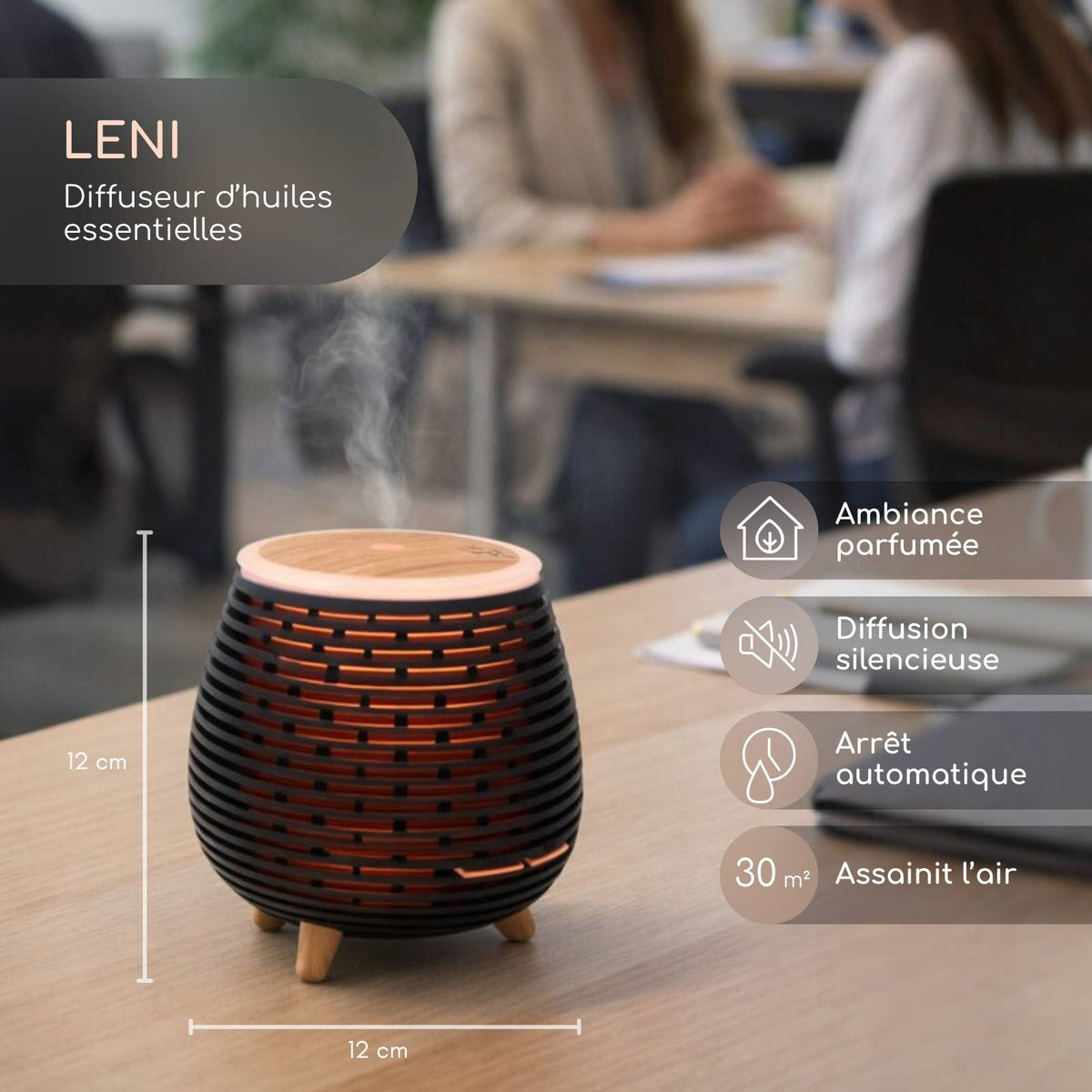 Leni USB-duftspreder for parfyme og eteriske oljer