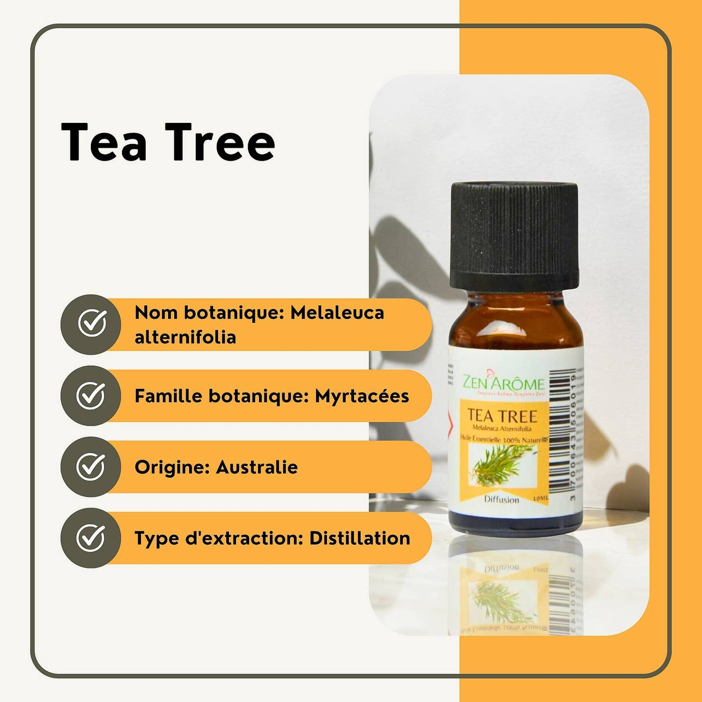 Tetre eterisk olje – 100 % naturlig – 10 ml 🌿✨