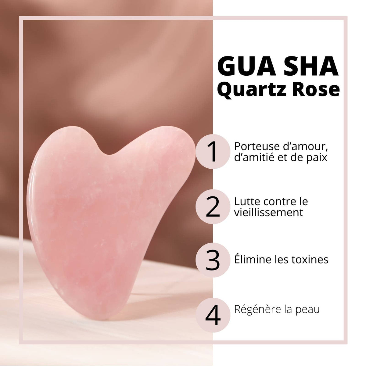 Gua Sha ansiktsmassasje i grønn jade