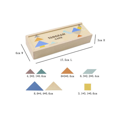 Tangramspill i tre